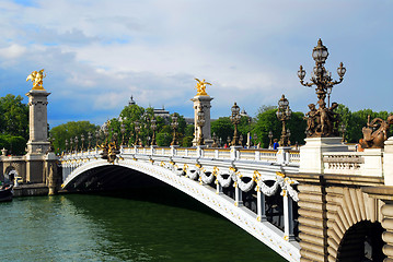 Image showing Pont Alexandre III