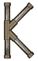 Image showing Pipe letter