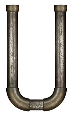 Image showing Pipe letter
