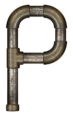 Image showing Pipe letter