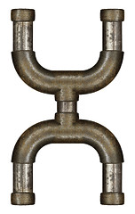 Image showing Pipe letter