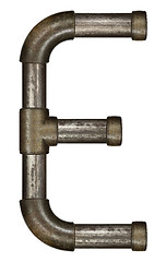 Image showing Pipe letter