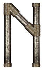 Image showing Pipe letter