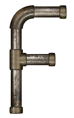 Image showing Pipe letter