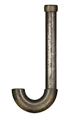 Image showing Pipe letter