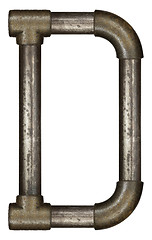 Image showing Pipe letter