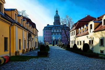 Image showing Court in Polish castle