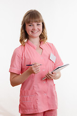 Image showing Portrait of medical student