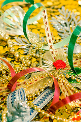 Image showing  Christmas gold