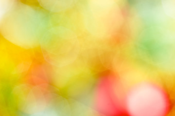 Image showing Christmas abstraction unfocused