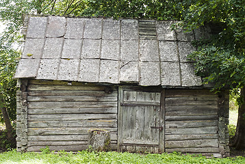 Image showing Old wooden house