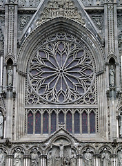 Image showing Trondheim landmark - cathedral