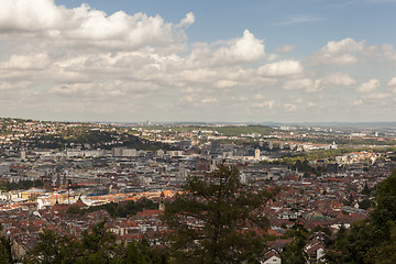 Image showing Scenic rooftop view of Stuttgart, Germany