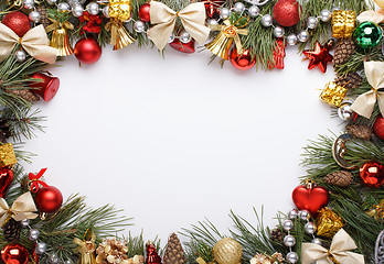 Image showing Christmas frame