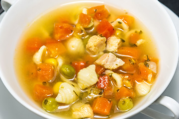 Image showing Chicken soup