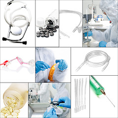 Image showing medical collage