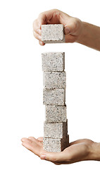 Image showing Stack of Granite