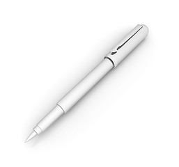 Image showing Metall corporate pen design 