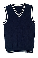 Image showing stylish blue vest