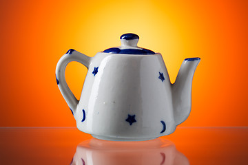 Image showing ceramic teapot