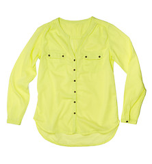 Image showing bright lime green shirt