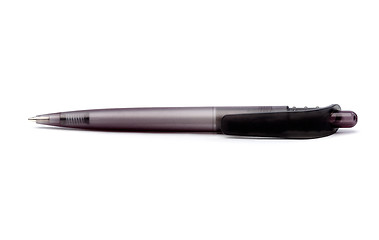 Image showing Gray plastic fountain pen