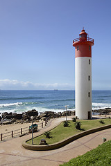 Image showing Lighthouse in Umhlanga