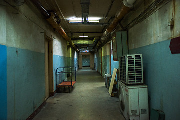 Image showing Dark corridor