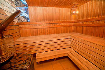 Image showing Finnish sauna