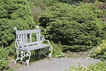 Image showing Park bench