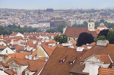 Image showing Roofs of Prague