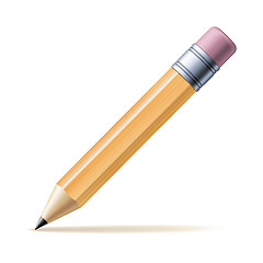 Image showing Yellow pencil