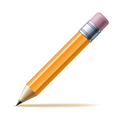 Image showing Yellow pencil