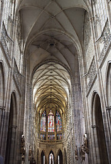 Image showing Saint Vit cathedral in Prague