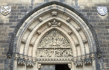 Image showing Door of Saint Peter and Paul cathedral 