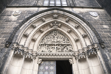Image showing Door of Saint Peter and Paul cathedral 