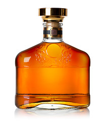 Image showing Bottle of cognac