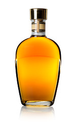 Image showing Cognac in a bottle