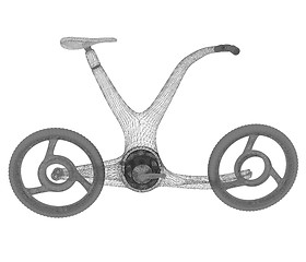 Image showing 3d modern bike concept