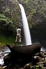 Image showing La Fortuna Waterfall