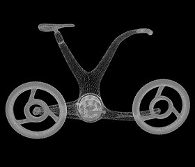 Image showing 3d modern bike concept