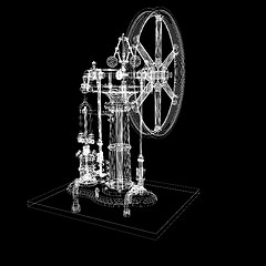 Image showing Perpetuum mobile. 3d render