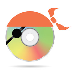Image showing pirate disc