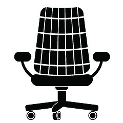 Image showing chair silhouette