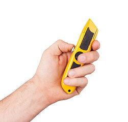 Image showing Utility knife isolated