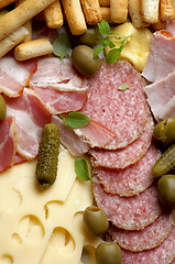 Image showing Cold Cuts