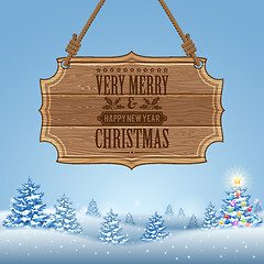 Image showing Christmas background