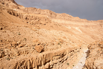 Image showing Stone desert in Israel