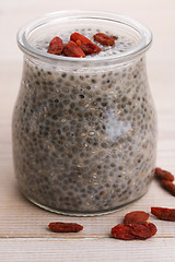 Image showing Chia seed pudding