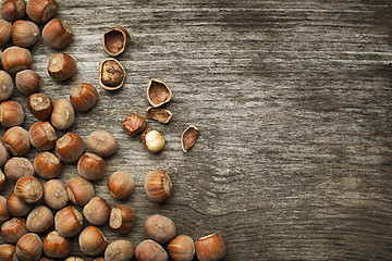 Image showing Hazelnuts